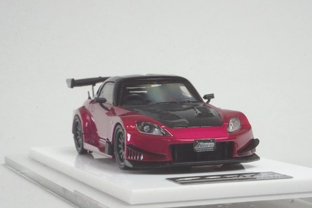 新品 20F02-02 onemodel 1/64 ホンダ S2000 J's Racing Transparent