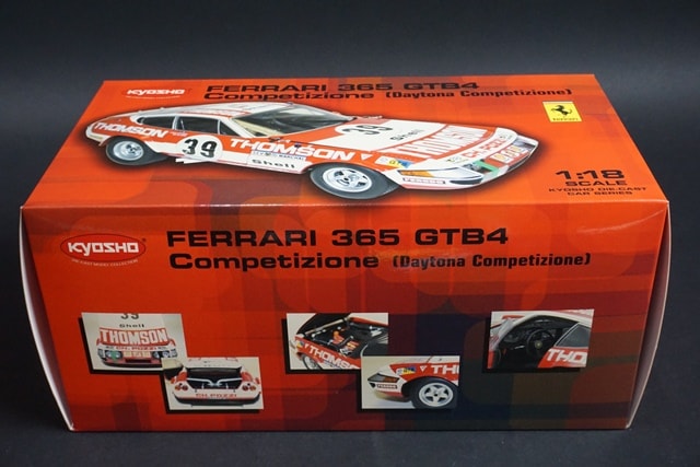 1/18 京商 KYO8164FO フェラーリ 365 GTB/4 デイトナ ルマン 1973 #39