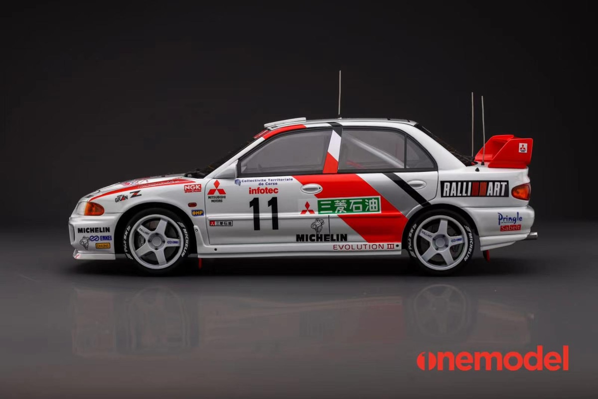 新品 22B01-01 onemodel 1/18 三菱 ランサー エボリューションIII WRC