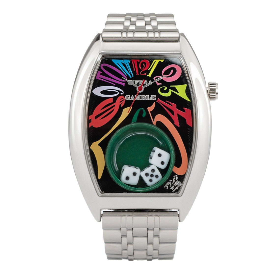 フランク三浦 フランク三浦 キングマカオ Gamble Watch FM14-SVSVCRB