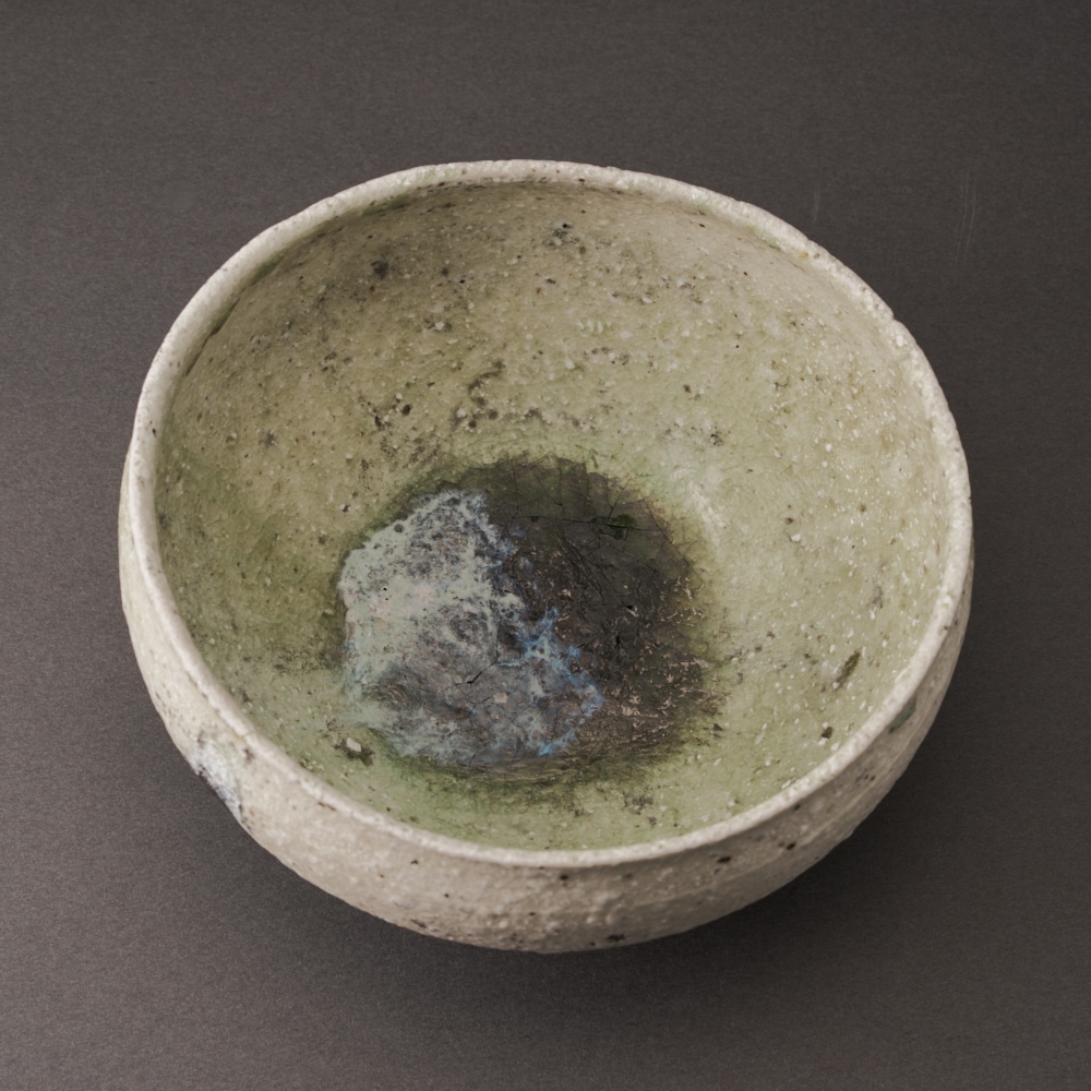 自然釉丸茶盌（辻村唯）Natural Glaze Round Tea Cup(Yui Tsujimura