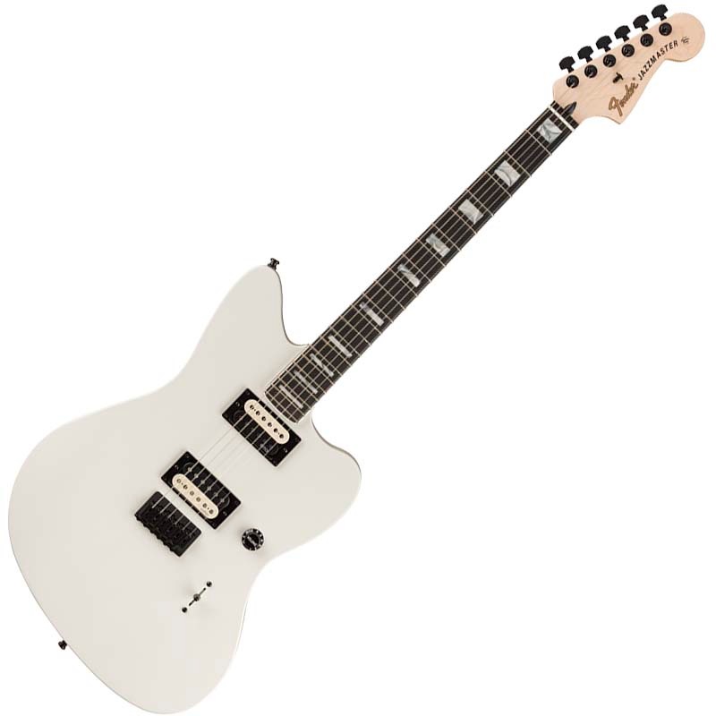 Fender Jim Root Jazzmaster V4, Ebony Fingerboard, Flat White ジム