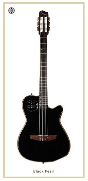Godin Black Knight AS ギター Godin black knight ec ギター Godin