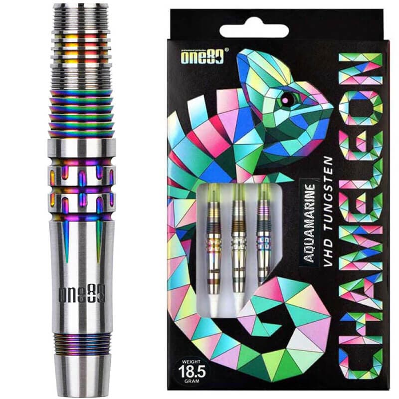 ONE80 カメレオン アクアマリン 2BA18.5g ダーツ バレル