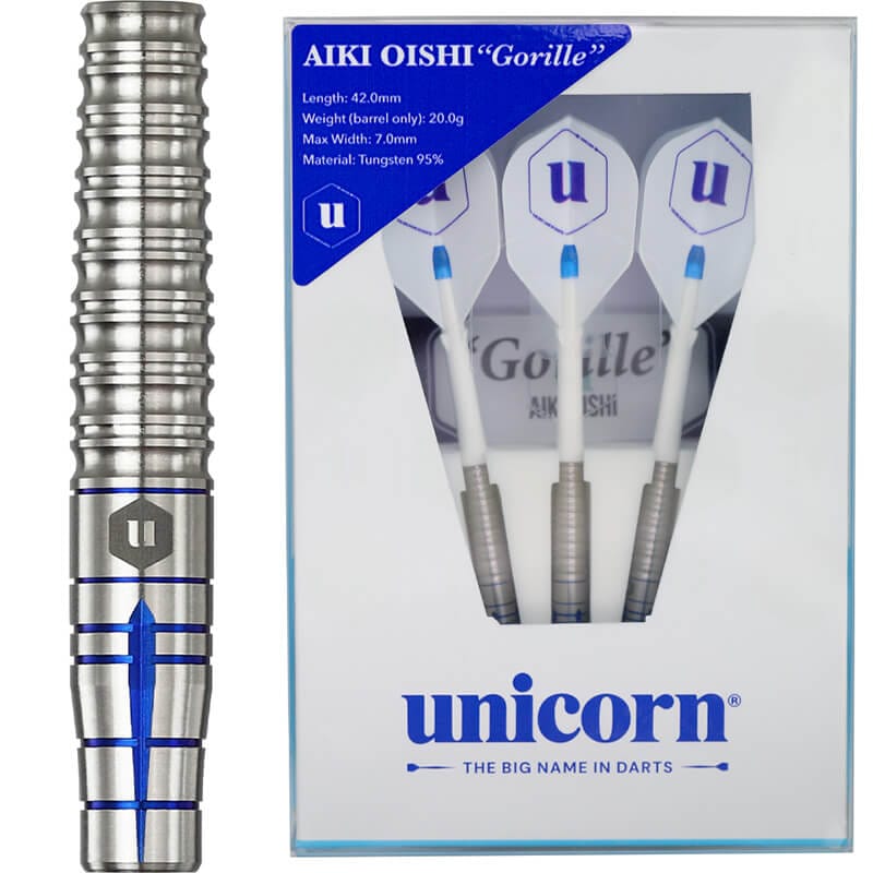 ユニコーン Gorille ゴリィ 2BA20g 大石藍貴選手 ダーツ バレル