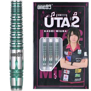 ONE80 Uta ver.2 ウタ2 ブラック 2BA22g 三浦歌織選手 ダーツ バレル
