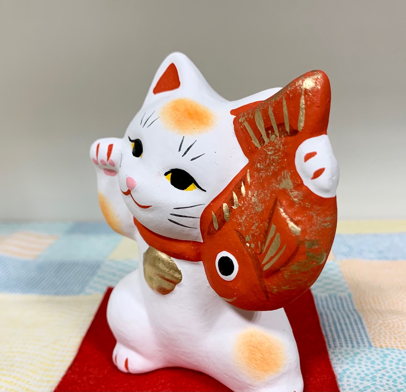 ☆お取り寄せ☆土人形招き猫・たいもちくん | すべての商品 | 浜田市
