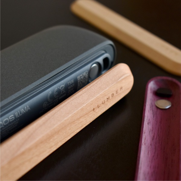 □【プレミアム】【セット】IQOS ILUMA用木製ドアカバー・アイコス