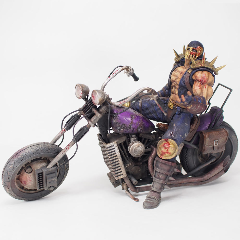 ソフビ/CCP/北斗の拳/北斗究極造形第二弾 ジャギ＆バイクセット(激闘版