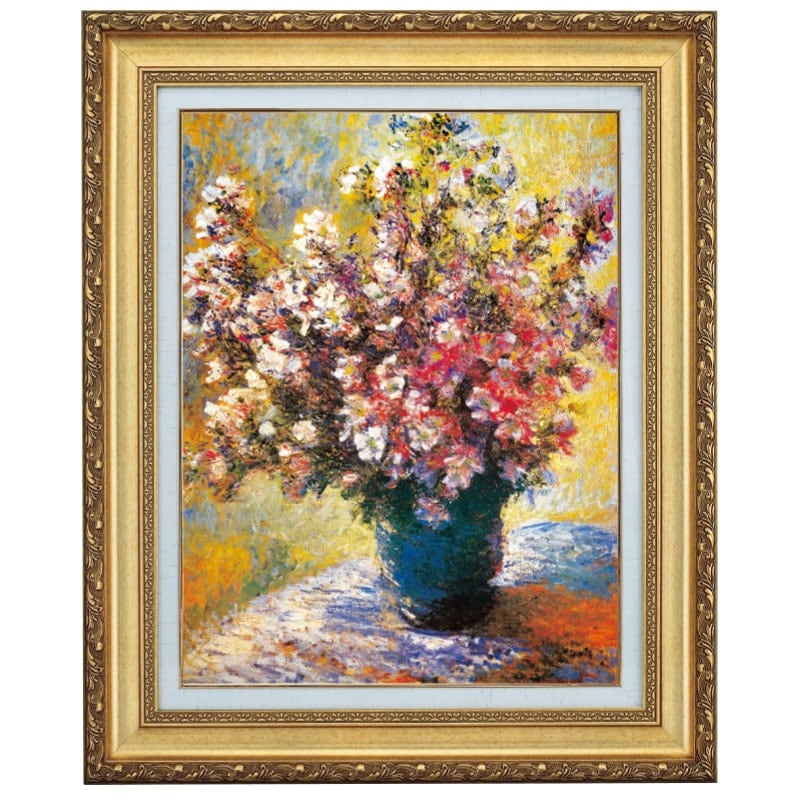 モネ 「花瓶の花」 6号 立体複製名画 【5％ポイント還元中】 : アート