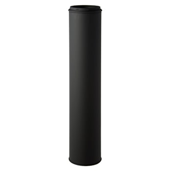 黒耐熱 二重断熱 直筒1000L φ150mm 【溶接煙突】 | 【中国製