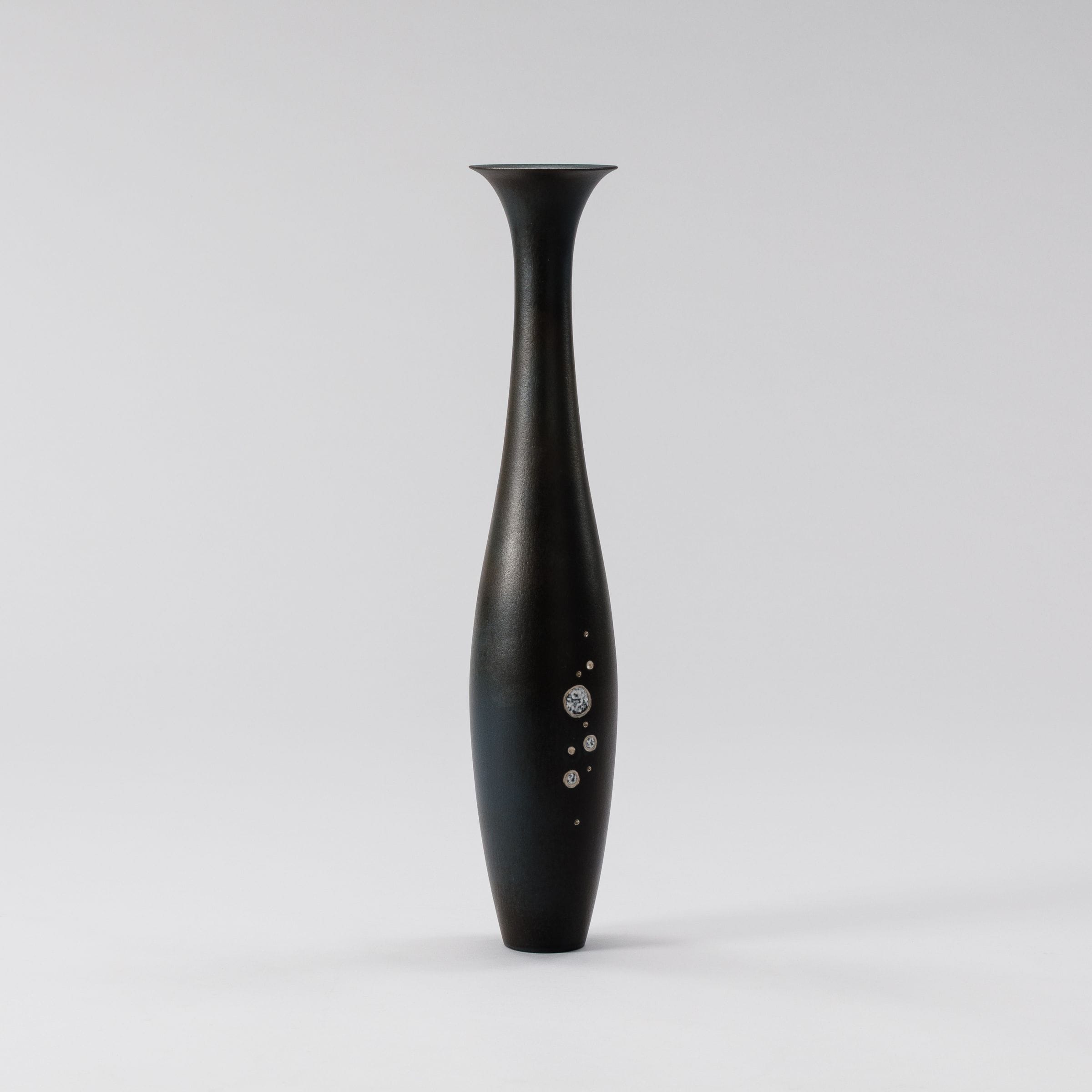 新春だるま陶製花器 黒松 | 花器・花瓶,その他花器 | フラワーショップ花楽