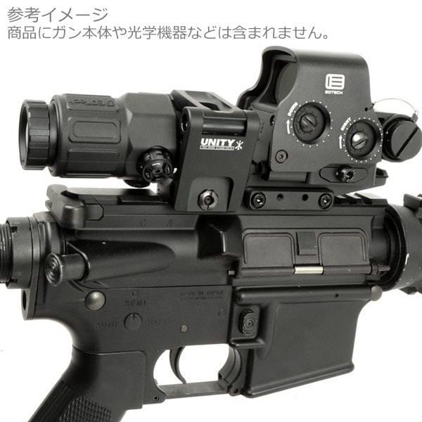 Z&Z UNITYタイプ FTC G33 マグニファイア マウント ブラック