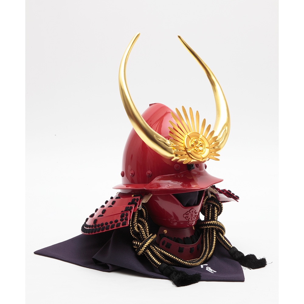 赤備三武将 着用兜飾り 3GR-K51 | 兜飾り | 【公式】 人形の久月