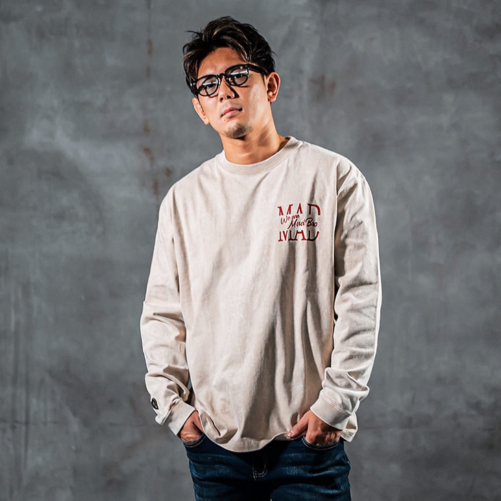 WMB Haze L/TEE ロンT｜皇治プロデュースブランドMADBRO（マッドブロ）
