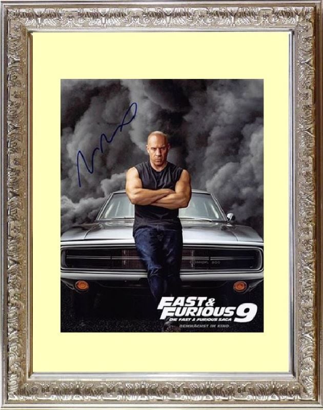 Vin Diesel ヴィン ディーゼル 直筆サイン PHOTO | ハリウッド男優