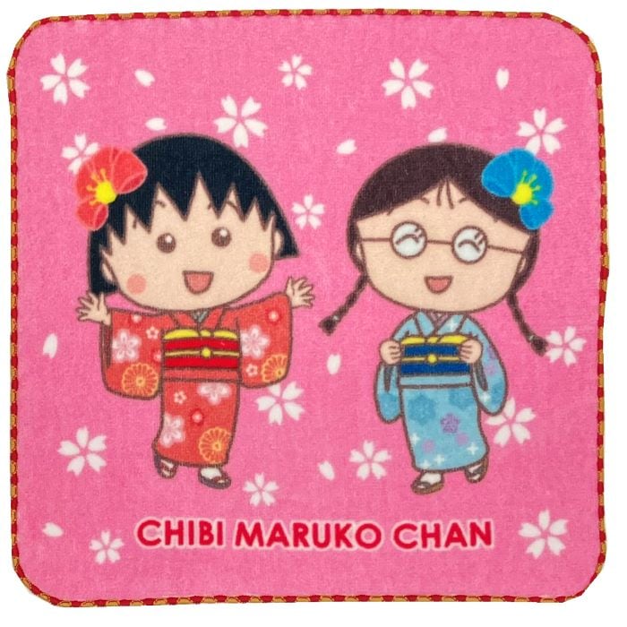 ハンカチタオル ちびまる子ちゃん まる子とたまちゃん | ☆ちびまる子