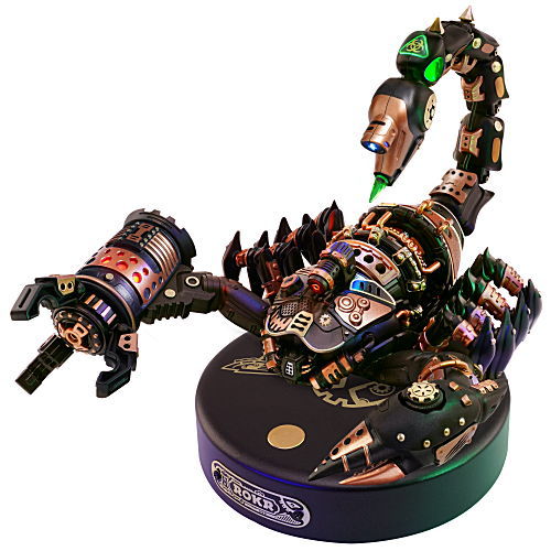 送料無料】ROBOTIME ROKR 3D立体パズル DIY金属昆虫モデル 【MI04