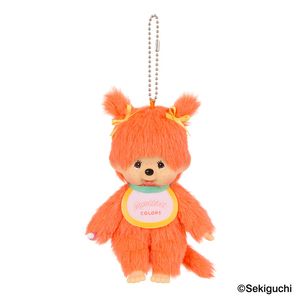 当店オリジナル】 モンチッチCOLORS キーチェーン オレンジ 男の子