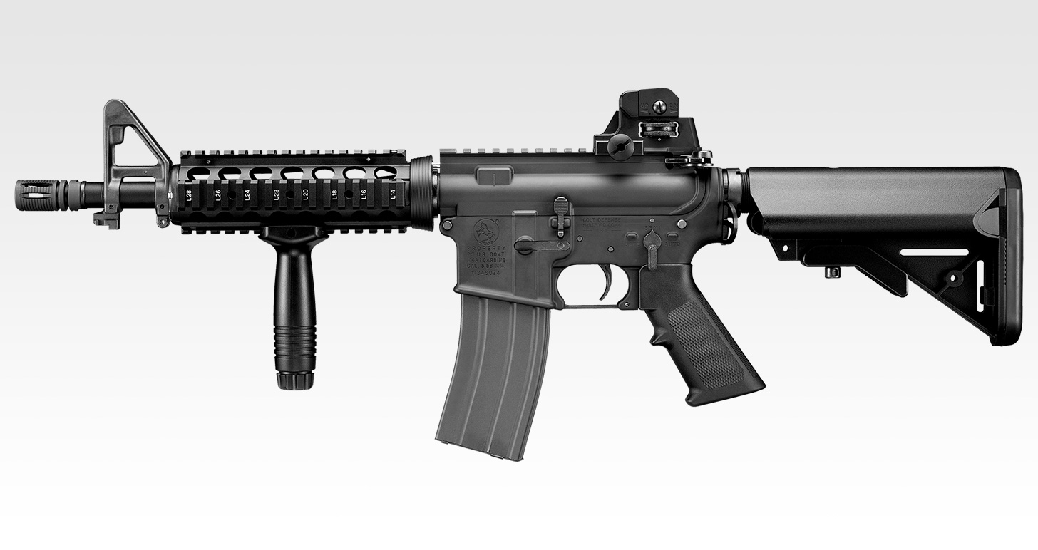 東京マルイ ガスブローバックライフル M4 CQBR BLOCK1 | ガスブロー