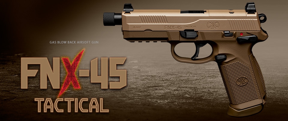店内全品5％OFFクーポン】東京マルイ ガスブローバック FNX-45