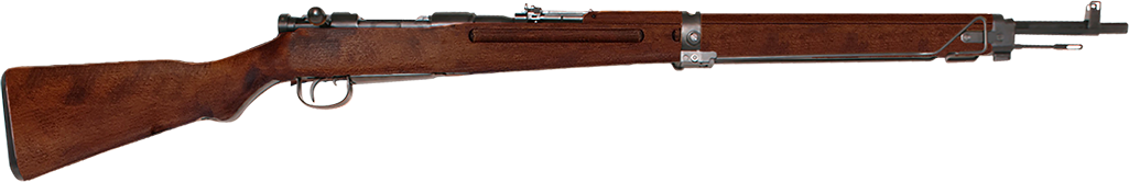 タナカ ガスボルトアクション 九九式短小銃 Ver.2 Black 鬼胡桃銃床