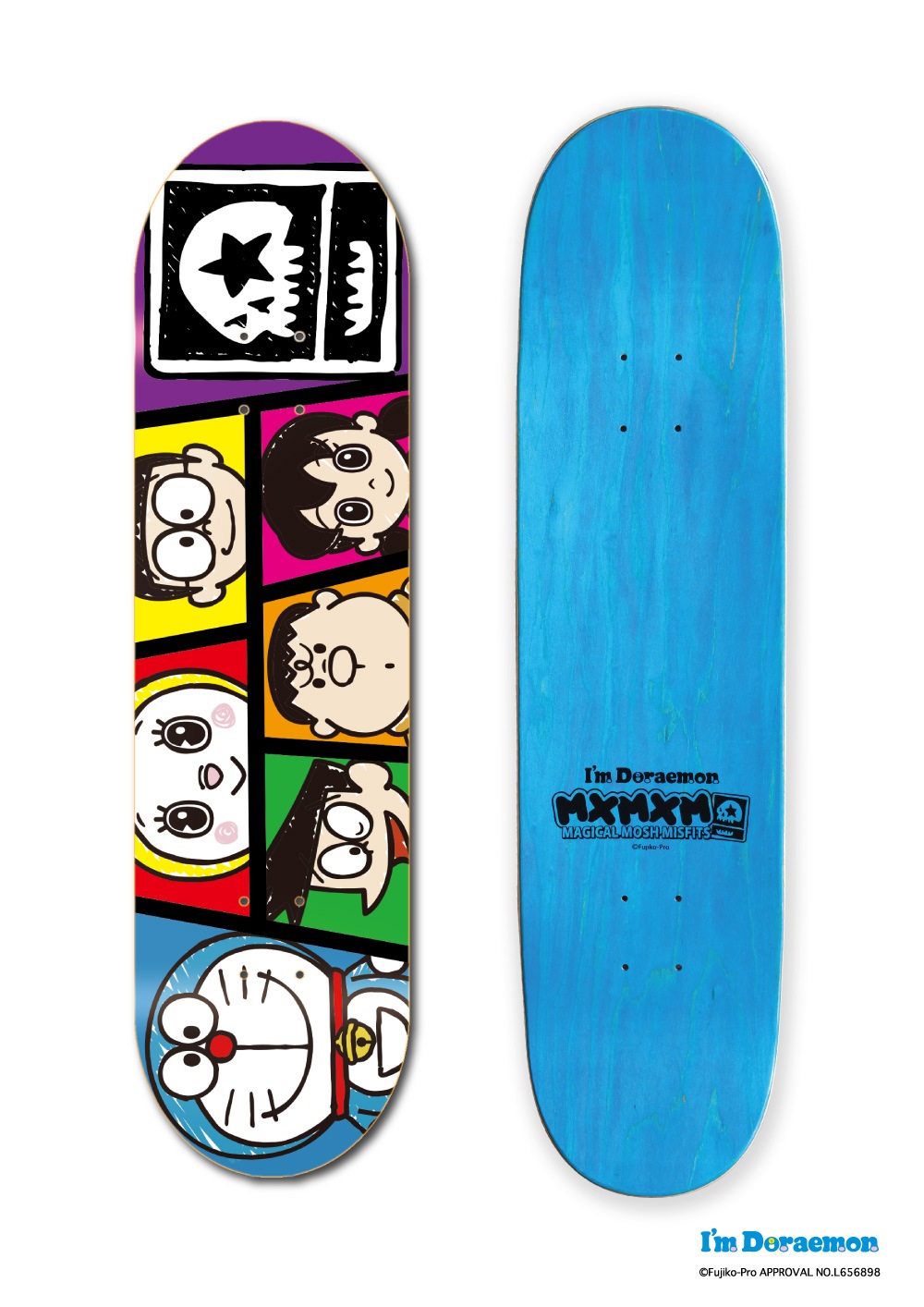 I'm Doraemon ☆ MxMxM “MAGICAL MOSH DORAEMON” DECK | SKATE | MxMxM