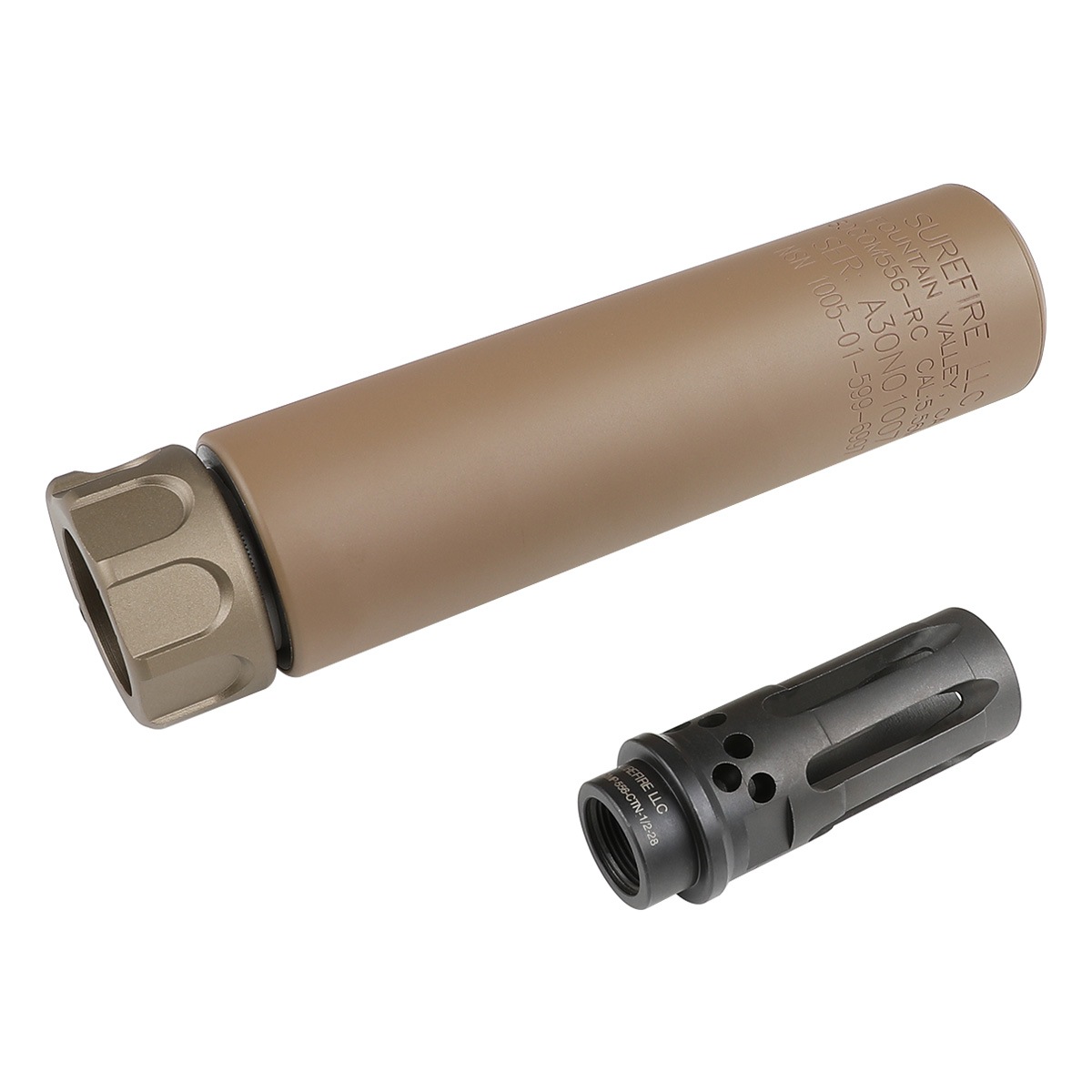 Airsoft Artisan SFタイプ SOCOM556-RCサプレッサー/WARCOMPフラッシュ