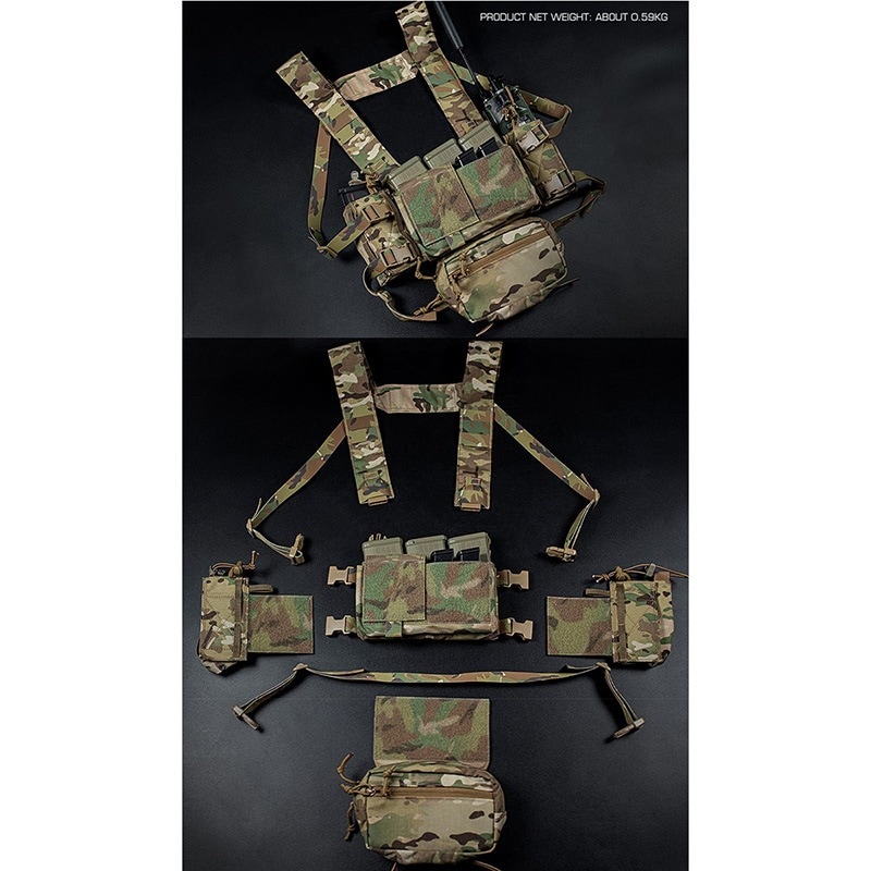 フル陸自迷彩Ver】 Spiritus MK4 チェストリグ スピリタス フル陸自