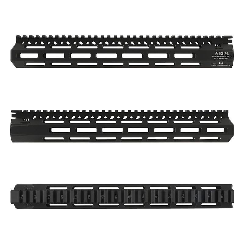 BJ Tac BCM MCMRタイプ ハンドガード 13.5inch BK (東京マルイM4