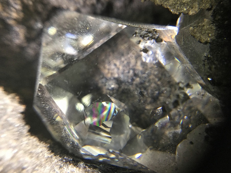貴重品】母岩付きハーキマーダイヤモンド 総重量1040g 注目！ | 〇鉱物