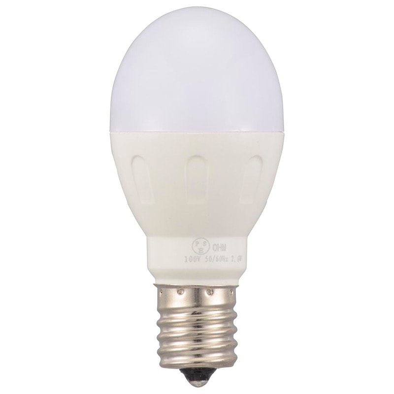 LED電球 小形 E17 25形相当 電球色 2個入｜LDA3L-G-E17 IH23 2P 06