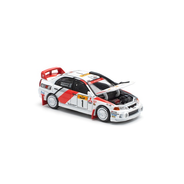 1/64 MITSUBISHI LANCER EVOLUTION IV SAFARI RALLY KENYA 1998 三菱