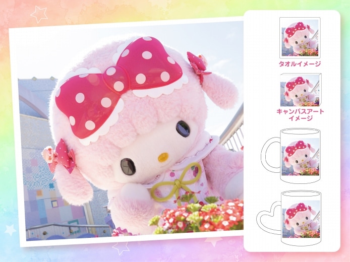 推しキャラ工房】マイスウィートピアノ お花がいっぱい【クッション