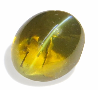 3694 クリソベリルキャッツアイ ルース 4.43ct 非常に高い透明度