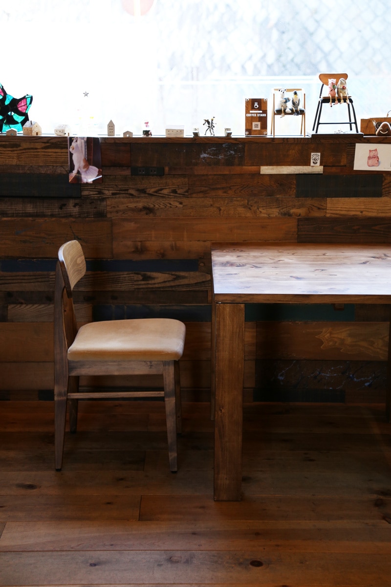 Jaco table｜ジャコ ダイニングテーブル 讃岐産ヒノキ無垢材