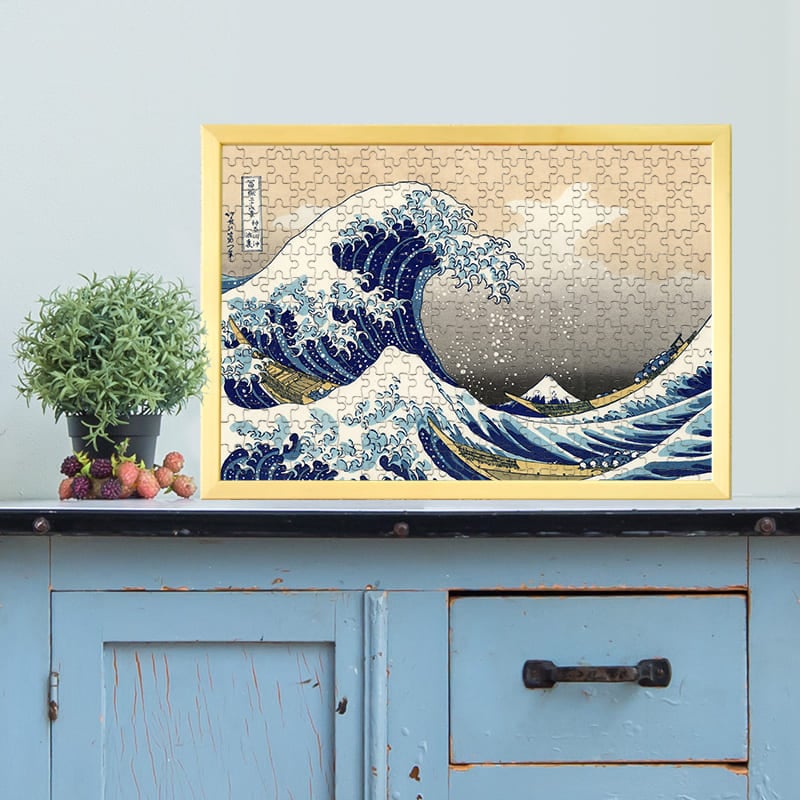 富嶽三十六景 神奈川沖浪裏 葛飾北斎 ジグソーパズル アートパズル