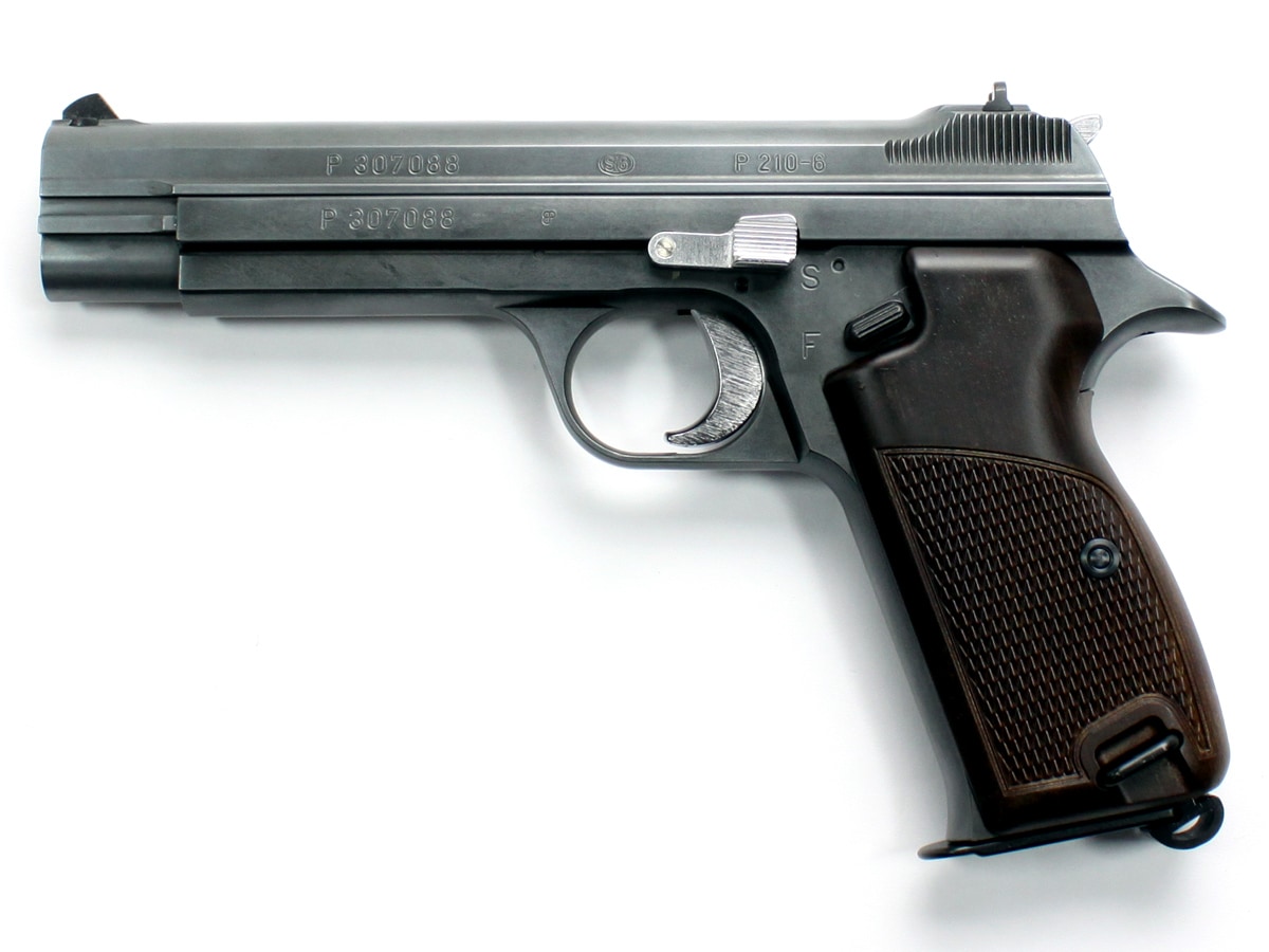 マルシン 6mmBBガスブローバックガン SIG P210-6 エクセレント