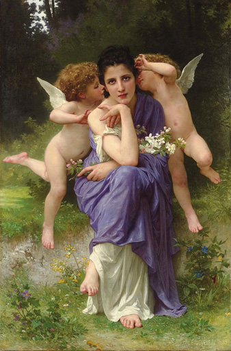 Songs of Spring. 1889 | ウィリアム・アドルフ・ブグロー William