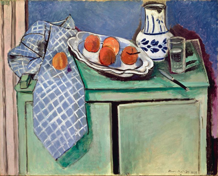 緑色の食器棚と静物 Still life with commode. 1928. | アンリ