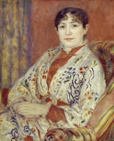 Madame Heriot. 1882. | ピエール＝オーギュスト・ルノワール Pierre