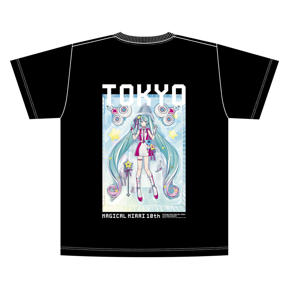 グッズ]マジカルミライ 10th オフィシャルTシャツ 東京 ver.｜初音ミク