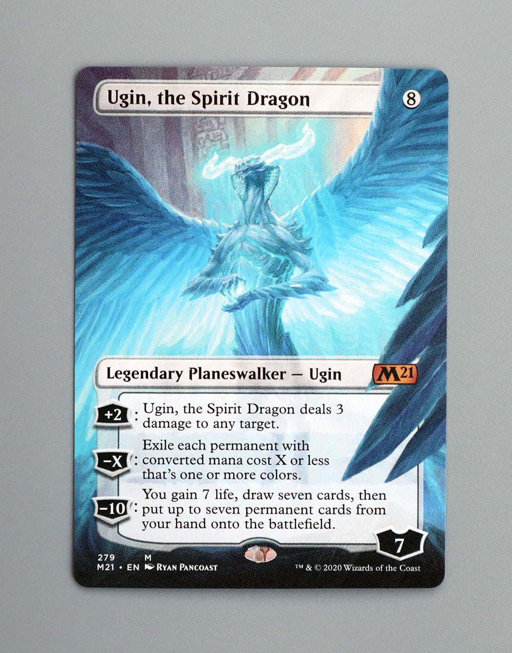 Ugin, the Spirit Dragon #279 Holo from Core Set 2021 (M21) MTG