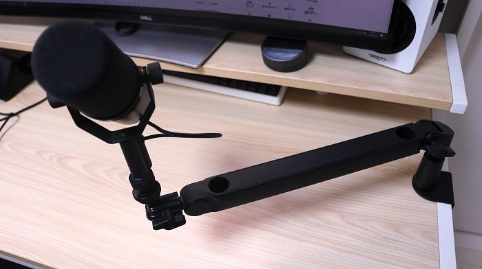 Elgato Wave Mic Arm LPをレビュー！デザイン良しの下部設置可能な