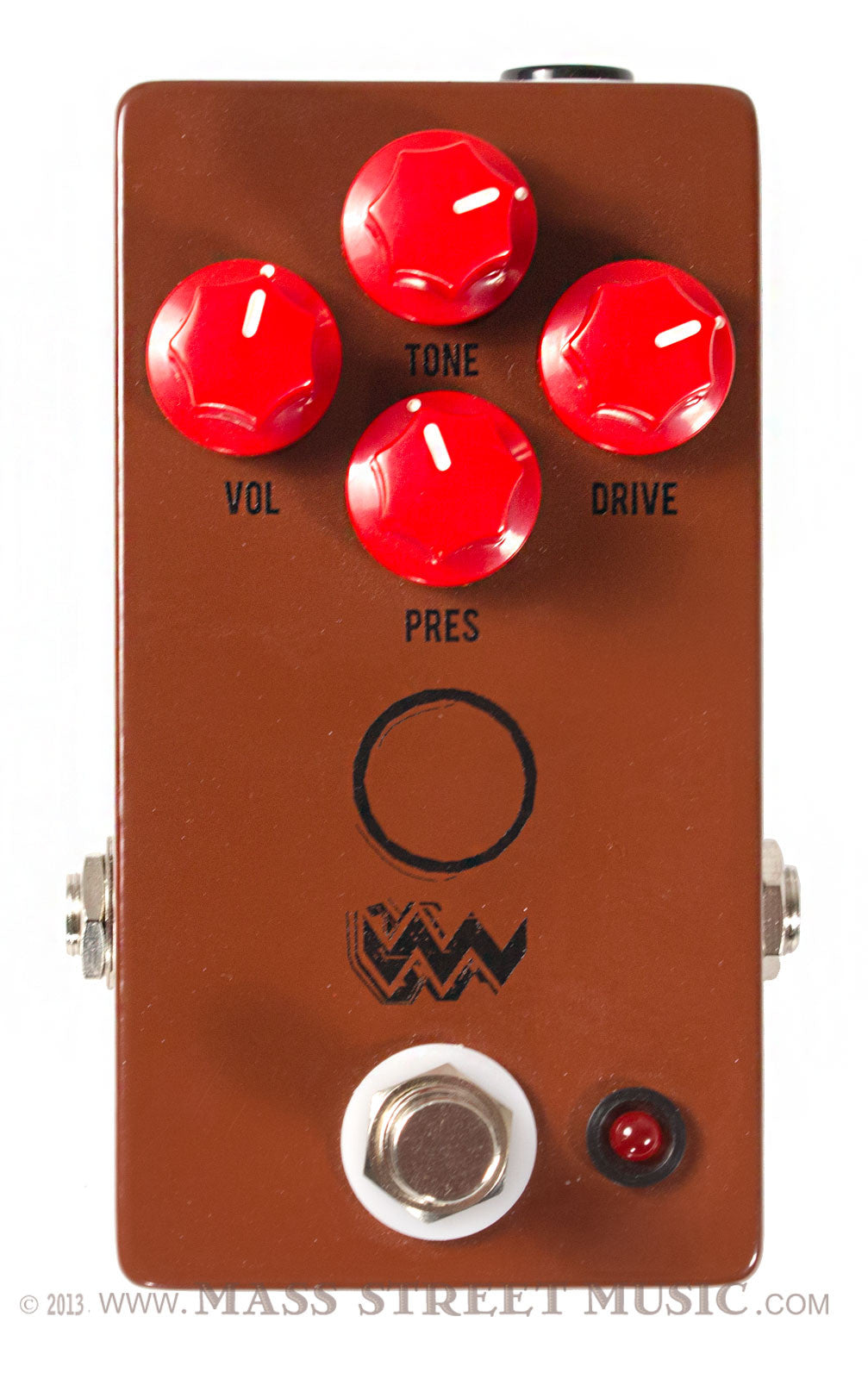 JHS Angry Charlie Overdrive Guitar Pedal | Mass Street Music