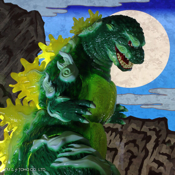 VINYL ART】GVA-BC ゴジラ1995 Frog Tree 浮世ノ絵（翠） | 商品 | P