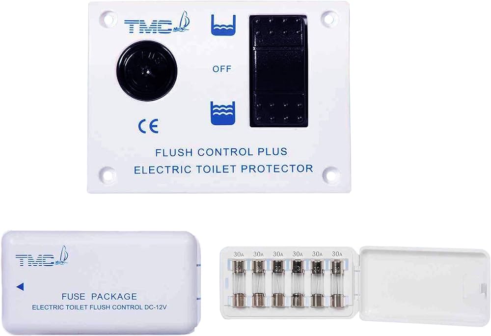 TMC 0240401-Panel Switch -Flush Control Plus Electric Toilet