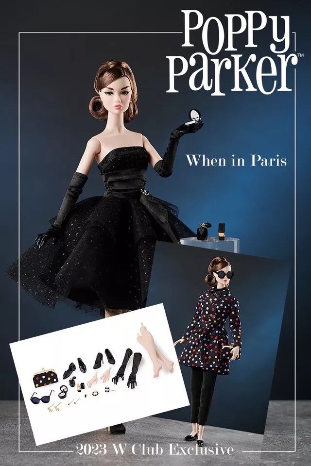 Poppy Parker When in Paris 24-77252 – Barbie | Marl & B