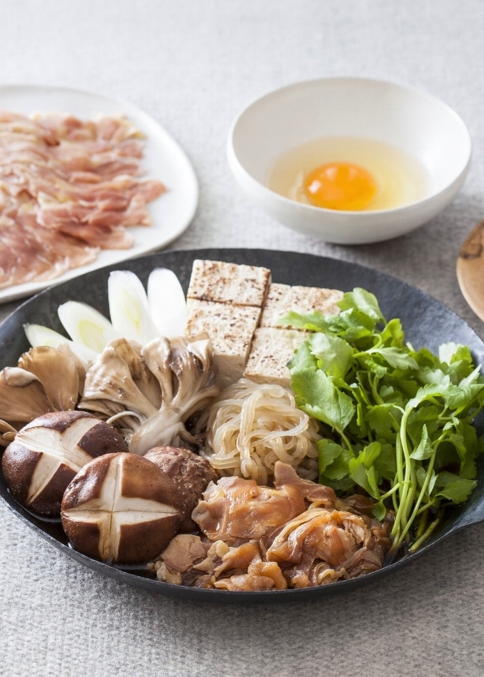 比内地鶏《火内鶏》地鶏のすき焼きセット| 肉系鍋のお取り寄せ・通販の