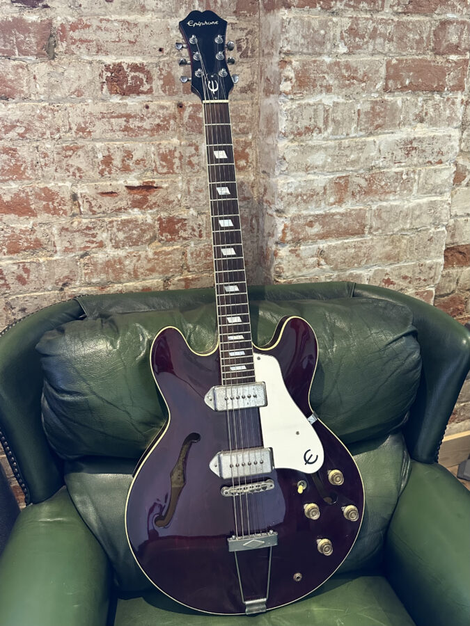Epiphone Casino Japan 1983 WOHC | Vintage guitars, musical